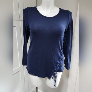 Verve Ami Navy US Medium Long Sleeve Shirt